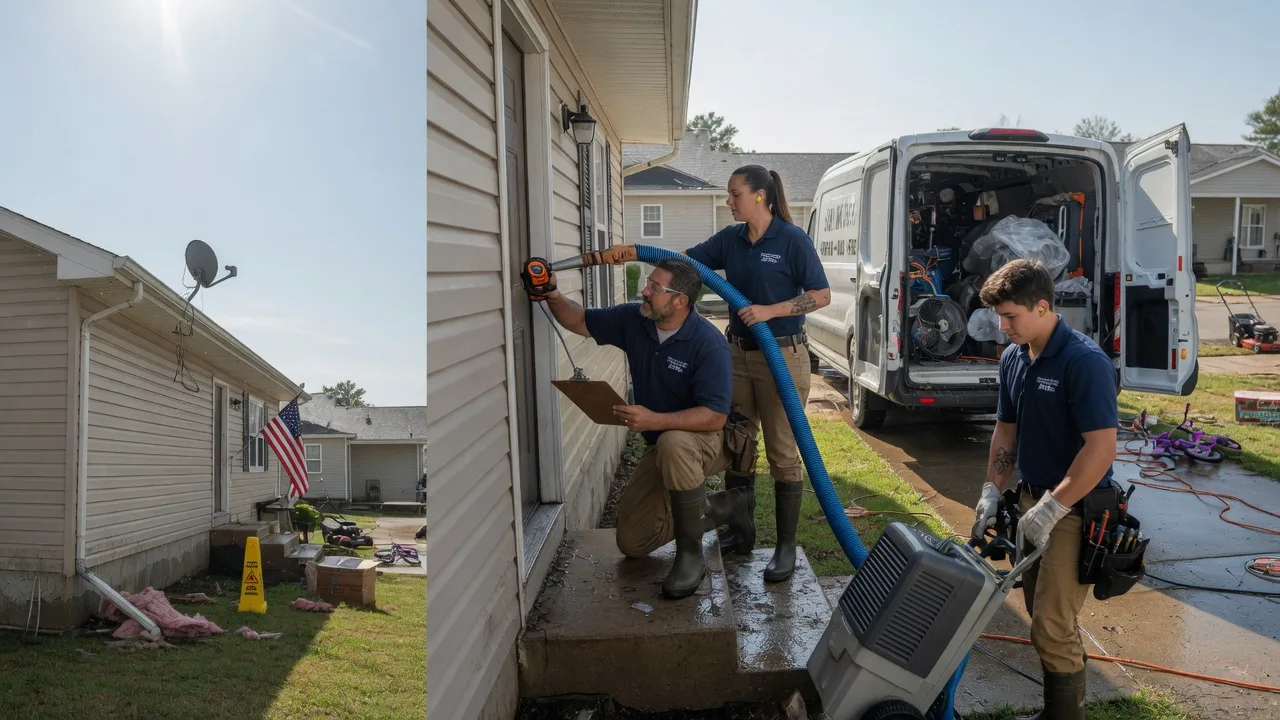Ceiling Water Damage Restoration in Cherryville, PA near me